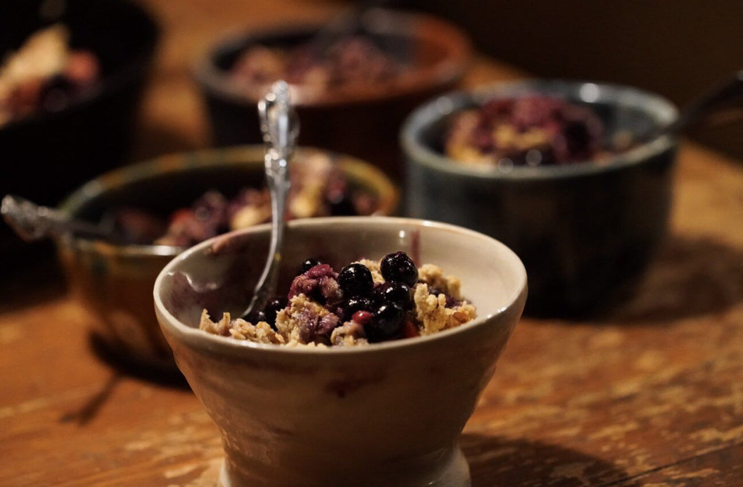 Antioxidant Cherry Berry Cobbler