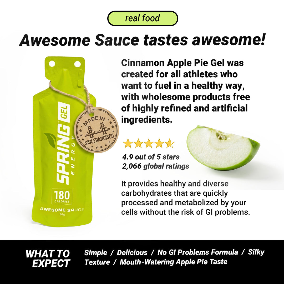 Cinnamon Apple Pie Gel (Vegan)  180 Kcal - Awesome Sauce