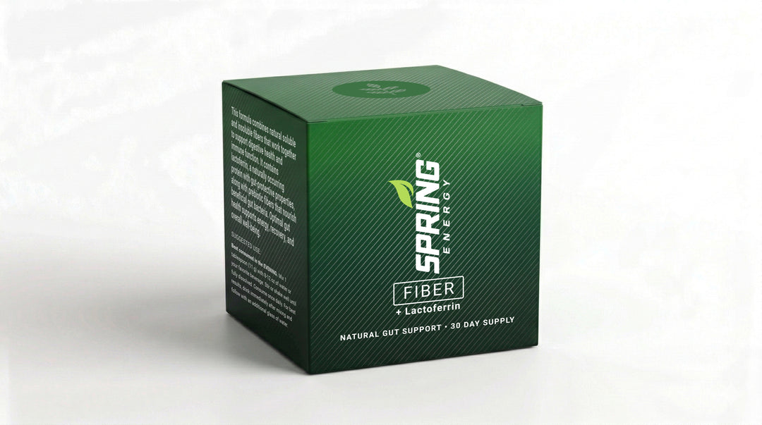 Fiber w/Lactoferrin - Daily Gut Support Formula (30 Day)