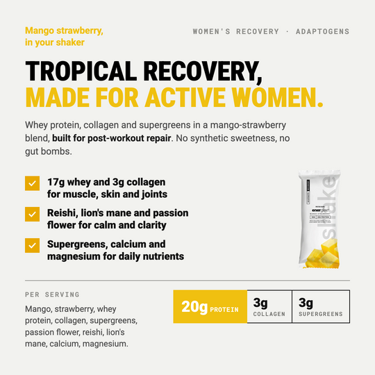 Mango Strawberry Women's Collagen Protein Shake w/Adaptogens