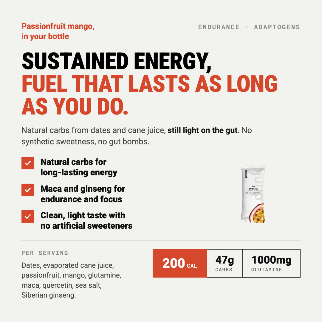 Passionfruit Mango Endurance Drink w/Adaptogens