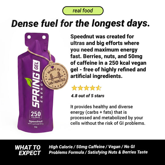 Nuts And Berries with 50 mg Caffeine (Vegan) 250 Kcal- Speednut