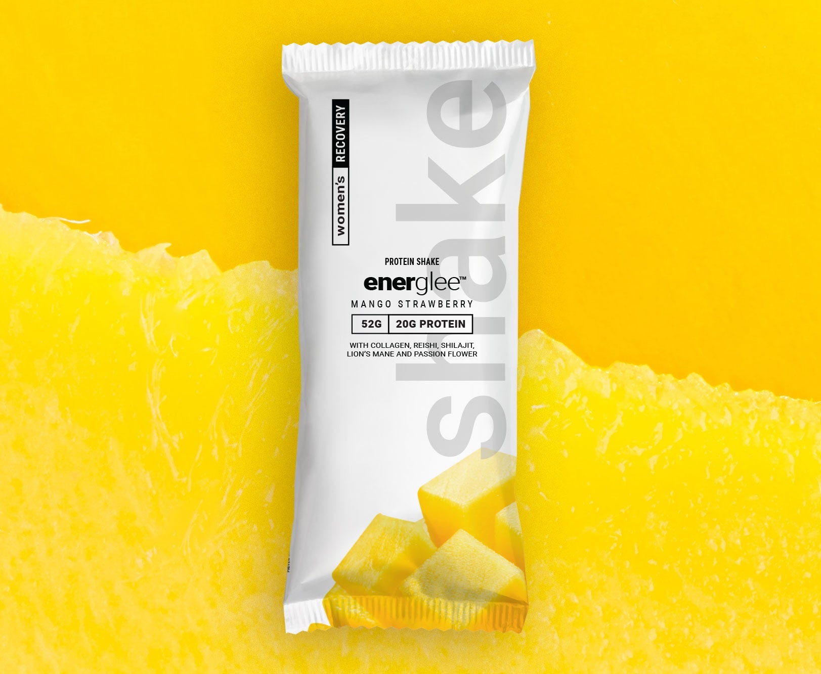 Mango Strawberry Women's Collagen Protein Shake w/Adaptogens